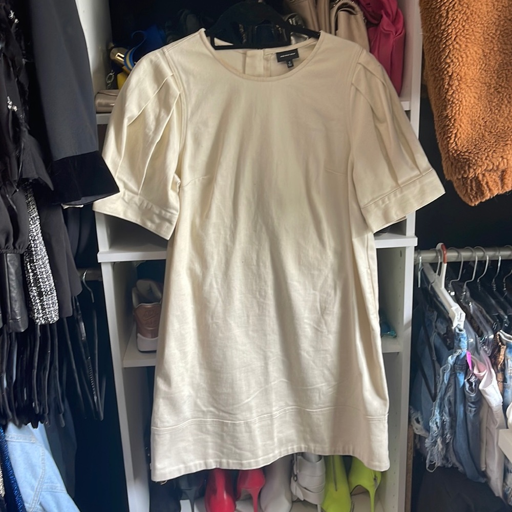 Cream Dress